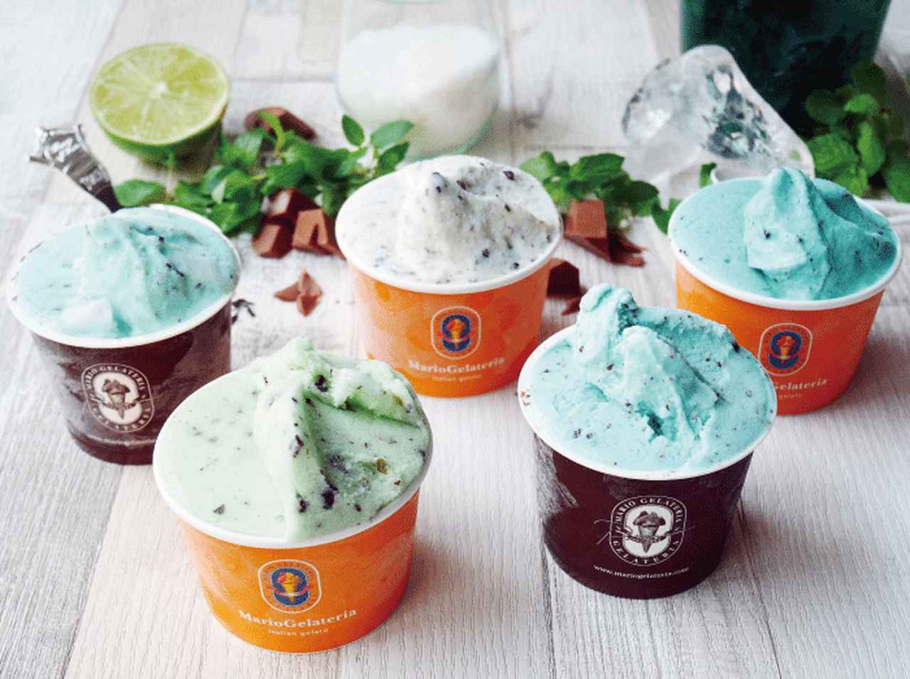 爽快ソルベや塩チョコミント！新作チョコミントジェラート5種