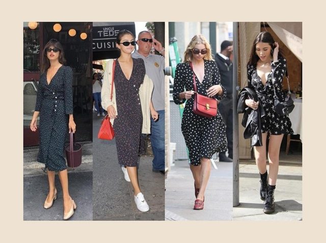 着るだけでフェミニンな気分！海外セレブの間で「ラップドレス」の人気が急上昇