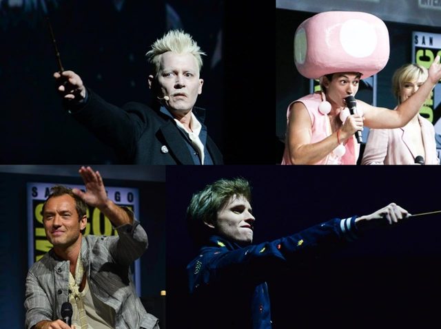 最新作『ファンタビ』、コミコンで新予告編が解禁！ジョニー・デップがサプライズ登場