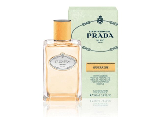 プラダより新作香水は、初の柑橘系マンダリンの香り