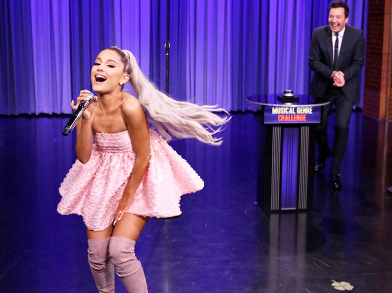 アリアナ・グランデがどんな曲でも「自分のモノ」にする動画がスゴい！