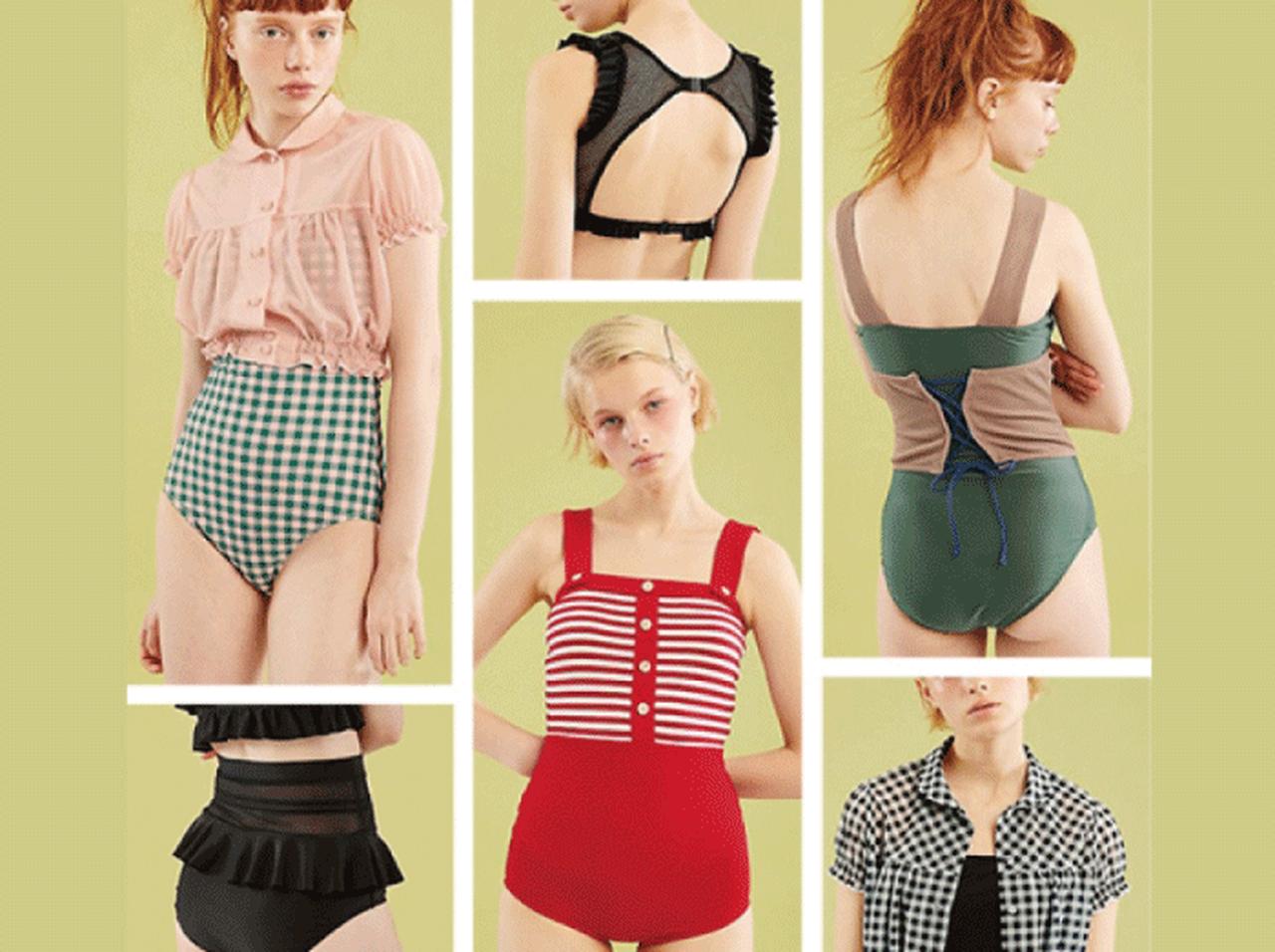 可愛くて体型カバーが叶うヤミーマートの水着、1枚3役で洋服としても