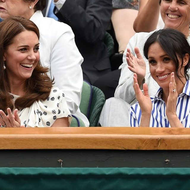 キャサリン妃&メーガン妃、テニス観戦の爽やかコーデがオシャレ