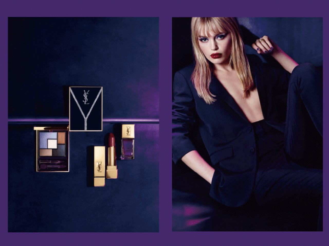 イヴ・サンローラン、新作はブランドのアイコニックカラー“パープル”をフィーチャー