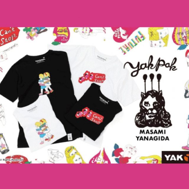 NYブランドのヤックパックと人気イラストレーターヤナギダマサミがコラボ