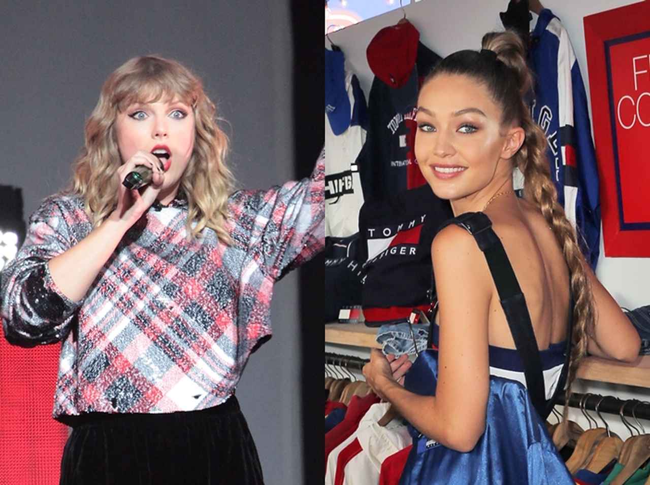 ジジ・ハディッド、テイラー・スウィフトの公演を訪れ思わず「崇める」