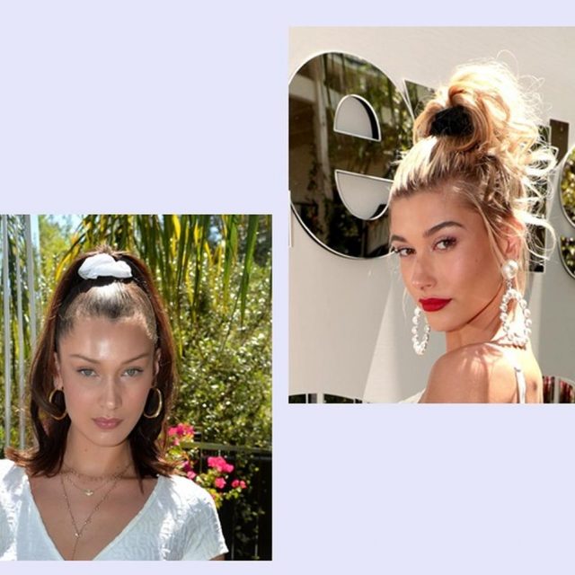 90年代の人気ヘアアイテム「シュシュ」がトレンドにカムバック！海外セレブも夢中