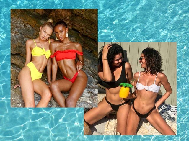 今年は「結ぶ」のがポイント！セレブの間でフロント・ノット水着が熱い！