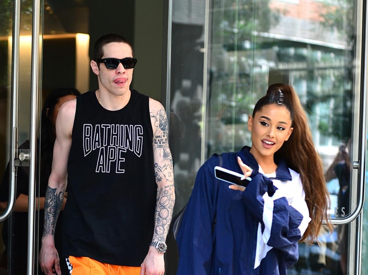 アリアナ・グランデ＆ピート・デヴィッドソン、初キス写真を激写