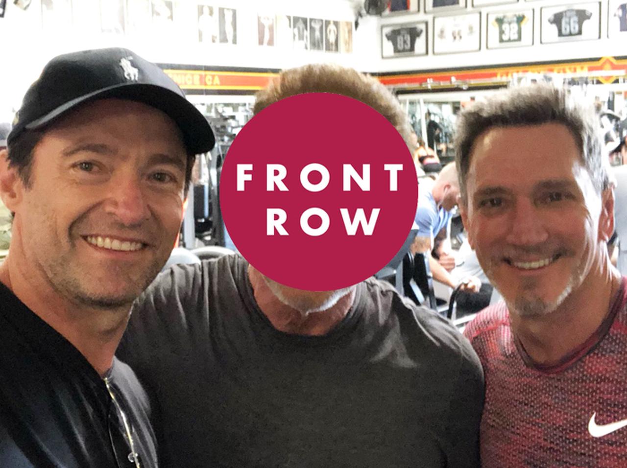 ヒュー・ジャックマン、「筋肉の聖地」であの伝説のマッチョ俳優とトレーニング