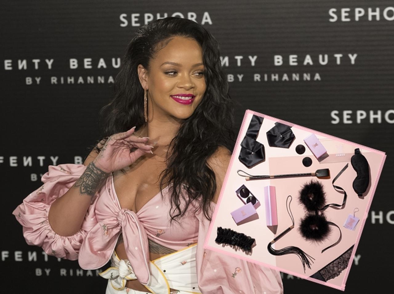 リアーナの下着ブランド、怪しい大人のSMグッズを発売