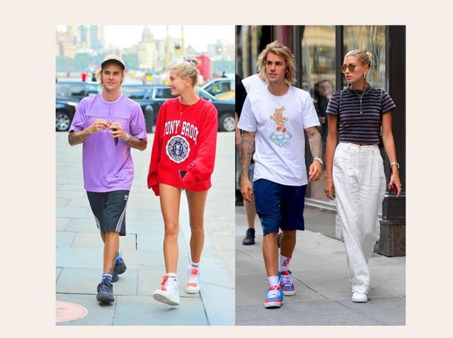 ヘイリー・ボールドウィン、ジャスティン・ビーバーとのおしゃれなデートコーデ集