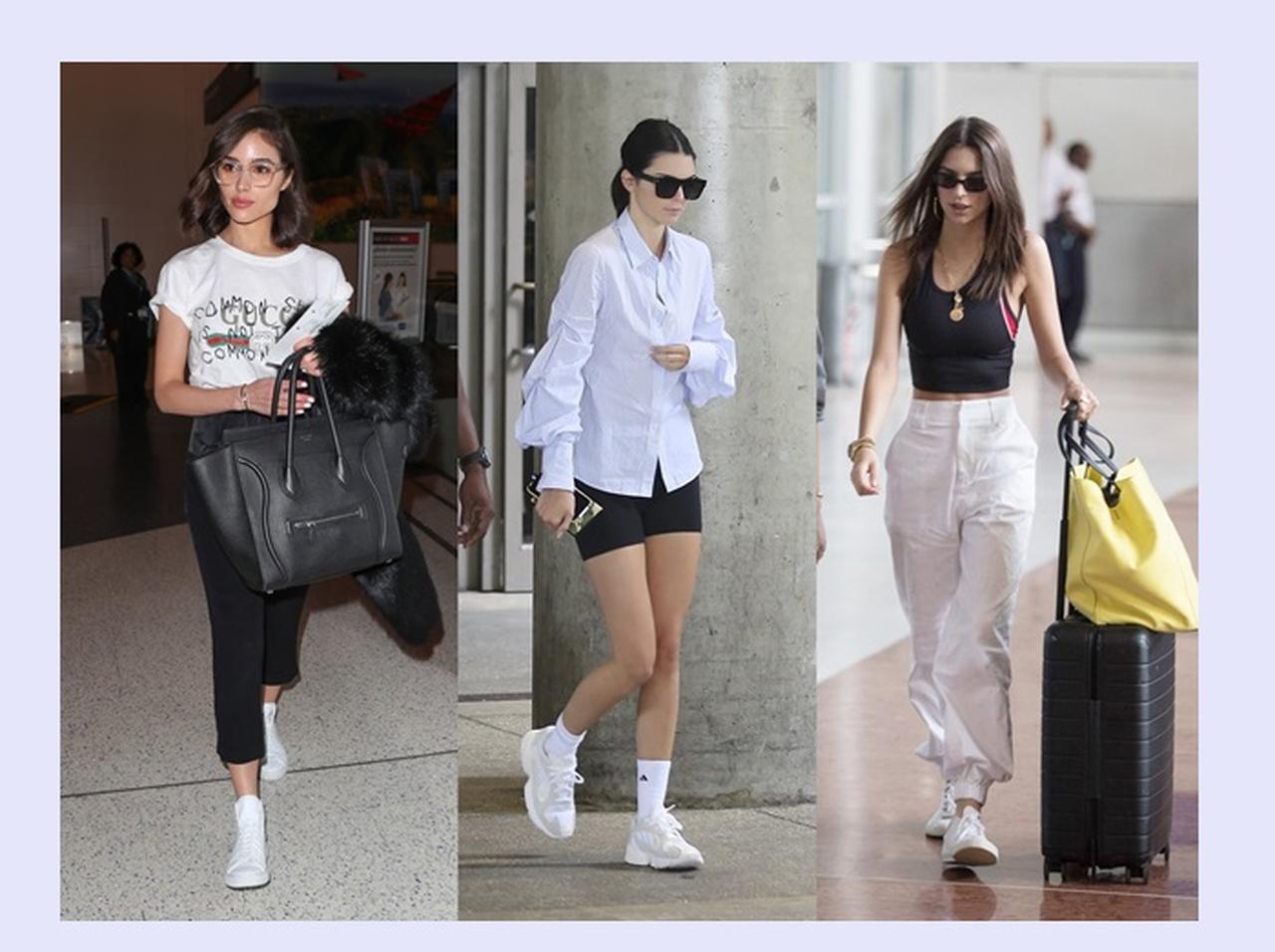 海外セレブに学ぶ、空港でのオシャレなジェットセットスタイル集