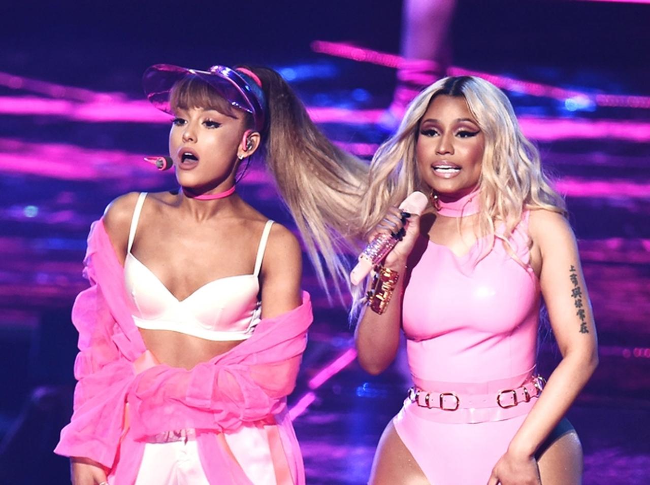 アリアナ・グランデ&ニッキー・ミナージュに「不仲説」、そのワケとは?