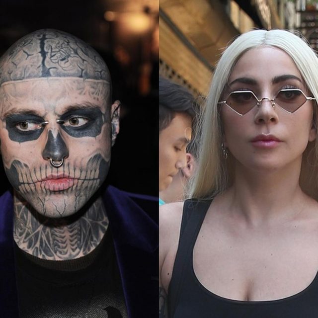 全身タトゥーの「ゾンビボーイ」事故死の可能性も、レディー・ガガが謝罪