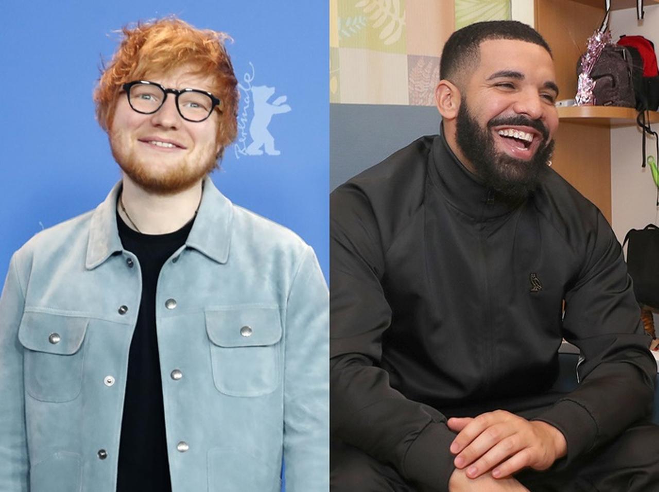 エド・シーラン、ドレイクとの異色コラボを熱望「必然だと思う」