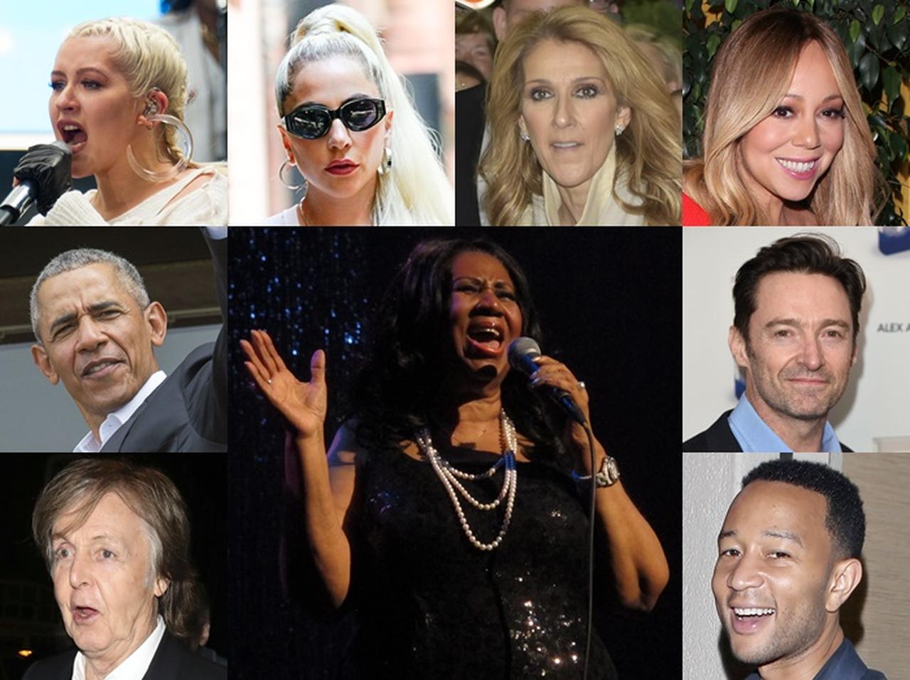 「クイーン・オブ・ソウル」アレサ・フランクリンの訃報に40人以上のセレブが追悼