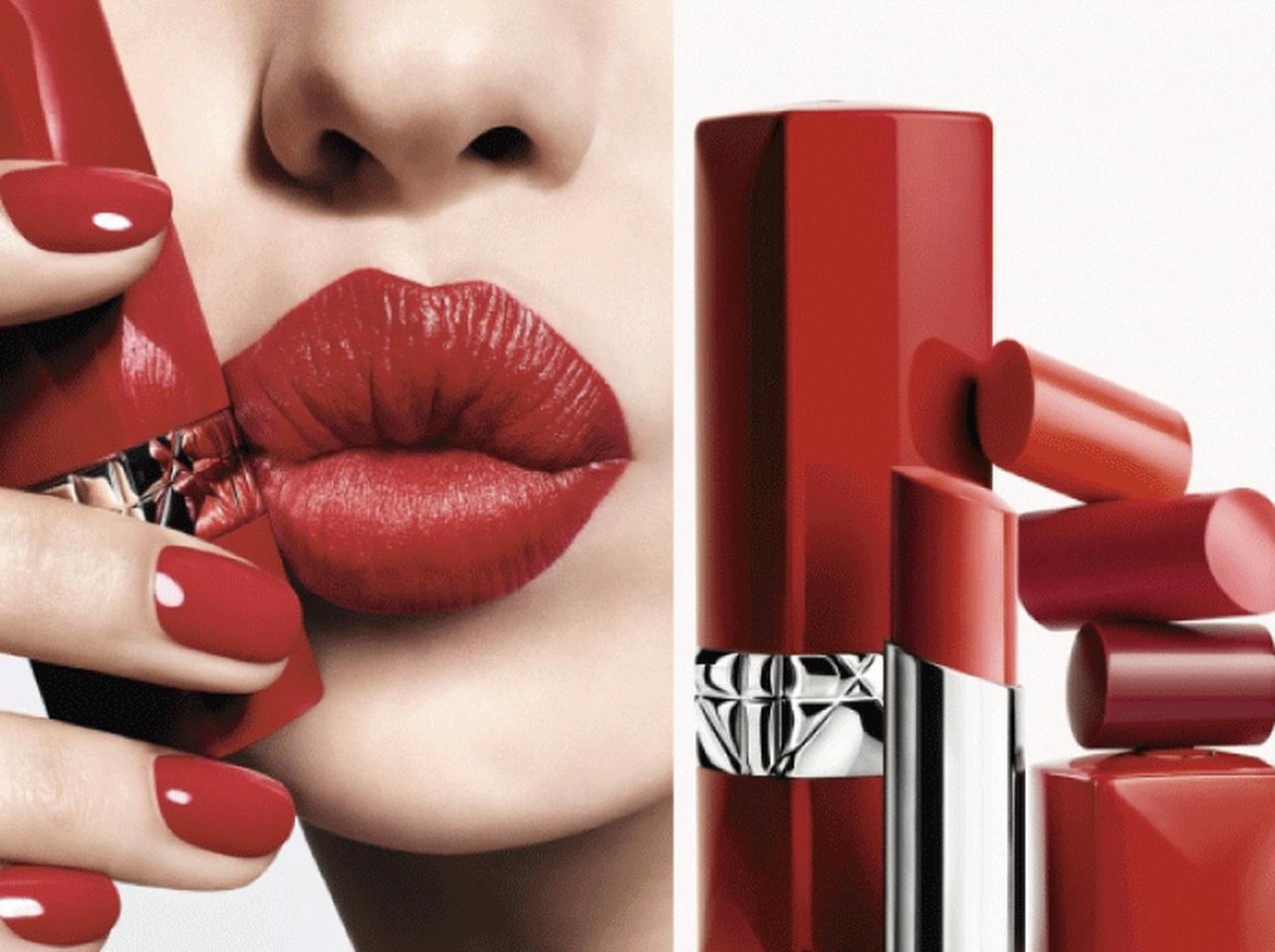 ディオールの新リップは、赤を中心とした全17色のカラバリ!