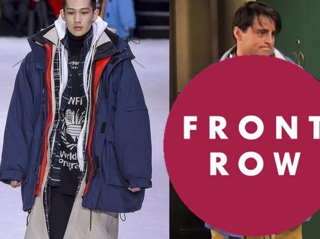 バレンシアガの100万円のジャケットが『フレンズ』の「あの有名ジャケット」にそっくり