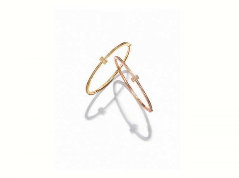 ティファニーの人気コレクション「ティファニー T」より、新作ブレスレット登場