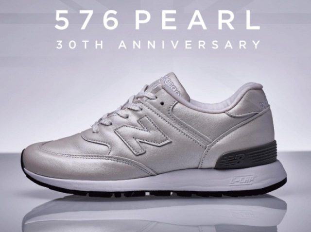 ニューバランス、真珠をイメージしたスニーカー「576 PEARL」発売