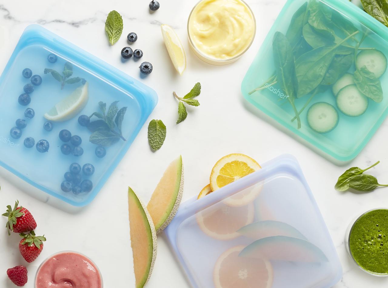 「stasher(スタッシャー)」カリフォルニア発のエコ容器でプラスチックごみを削減