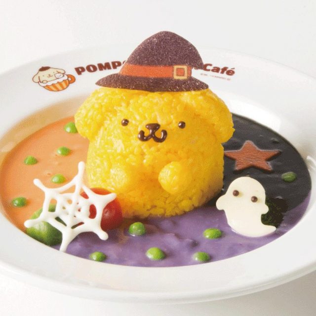 ポムポムプリンのハロウィンメニューが登場
