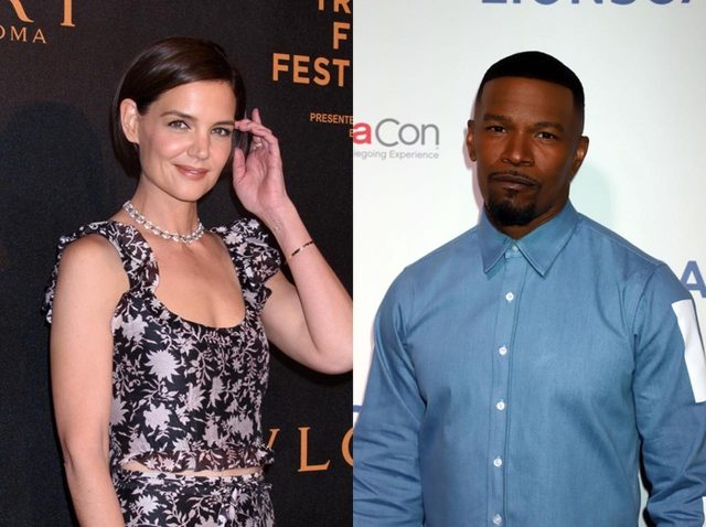 ジェイミー・フォックス＆ケイティ・ホームズ、初のキス写真を激写される