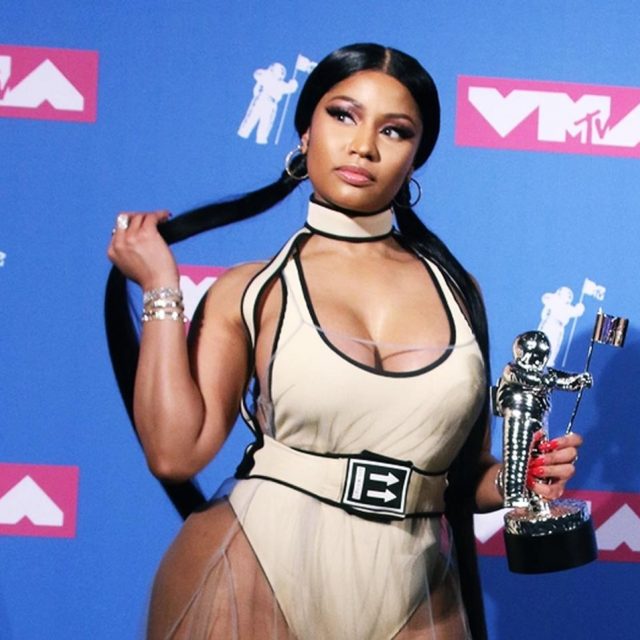 ニッキー・ミナージュ、ある女性セレブの「悪い冗談」に喝を入れる【VMA2018】