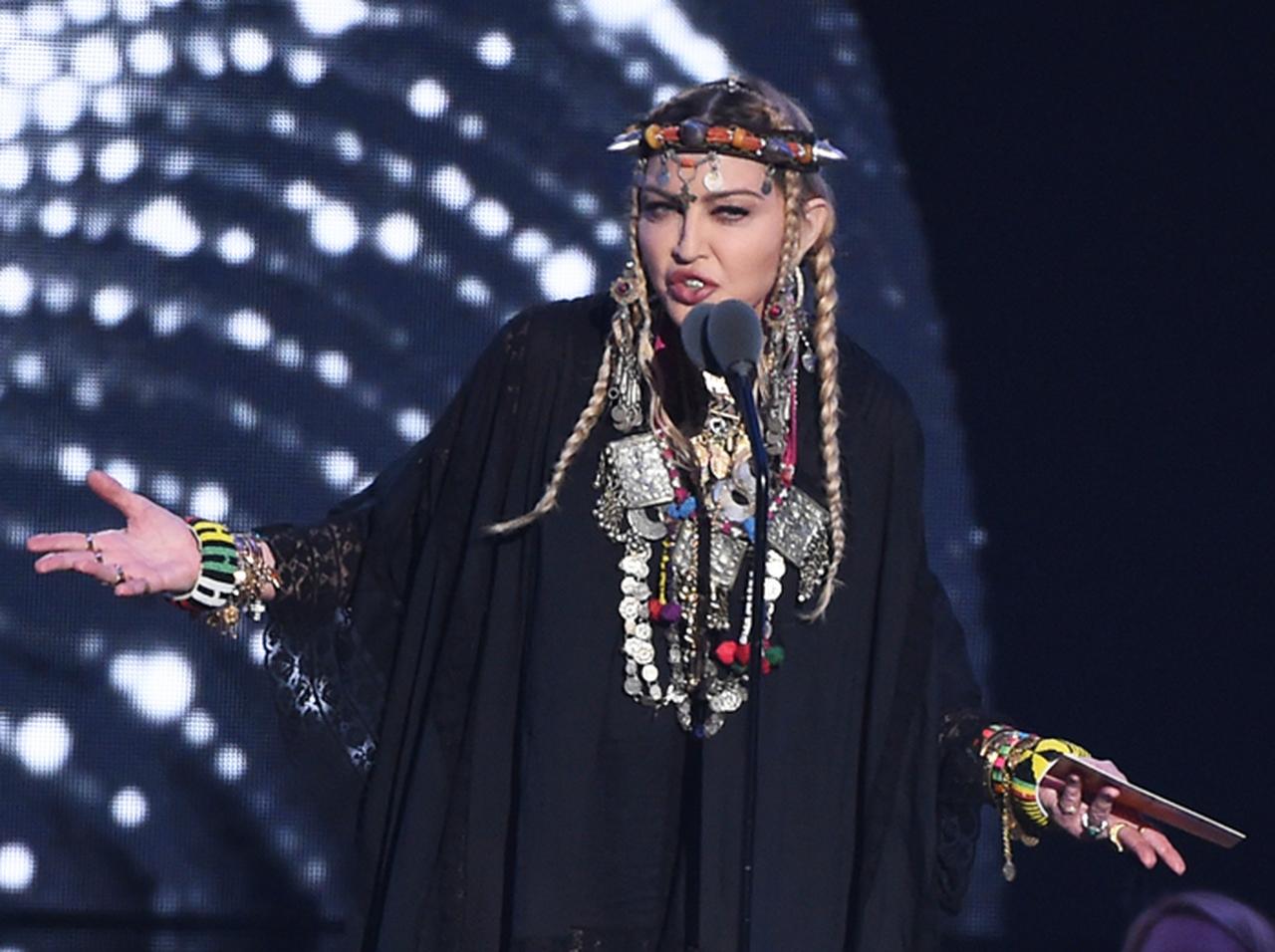 マドンナの「アレサ・フランクリン追悼スピーチ」に世間から冷ややかな視線【VMA2018】