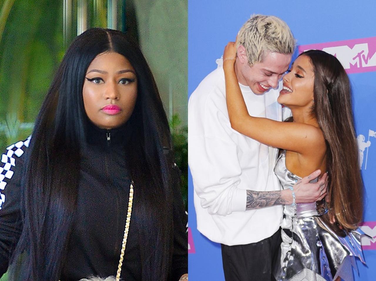 ニッキー・ミナージュ、アリアナ・グランデの「完璧な婚約者」に嫉妬した結果…