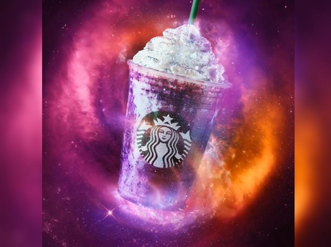 スタバからインスタ映え確実な「ギャラクシーフラペチーノ」が登場、気になる味は?