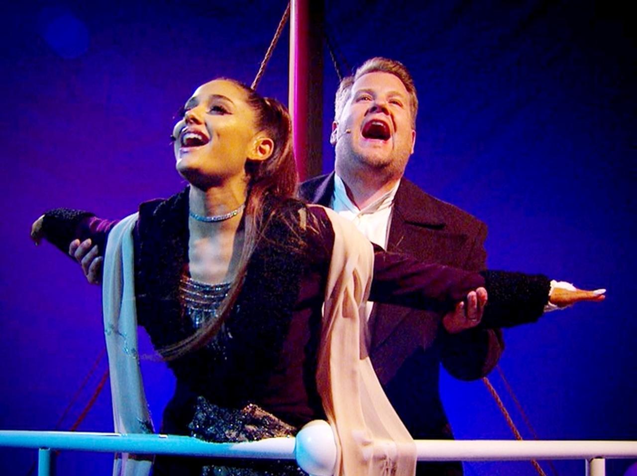 アリアナ・グランデ、『タイタニック』名曲をカバーして「鳥肌の歌声」を披露