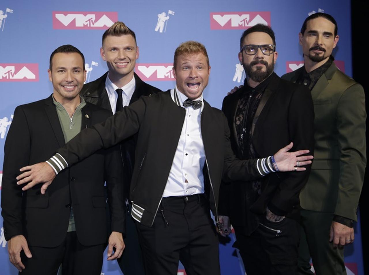 バックストリート・ボーイズ、20年の時を経てVMAでパフォーマンス【VMA2018】