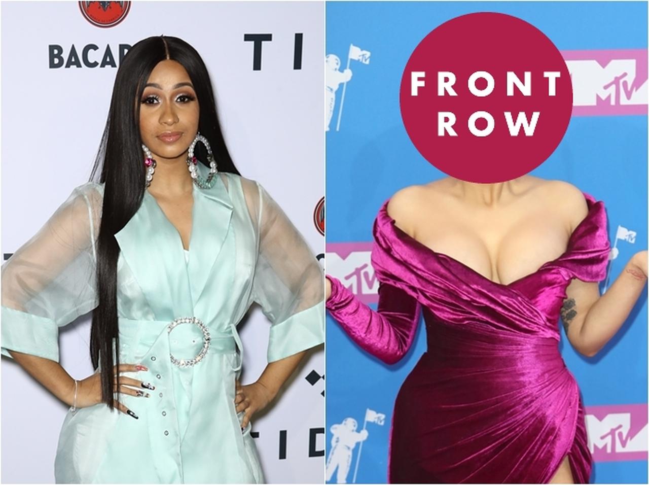 カーディ・B、出産後初のレッドカーペットは驚きのヘアスタイルで登場【VMA2018】