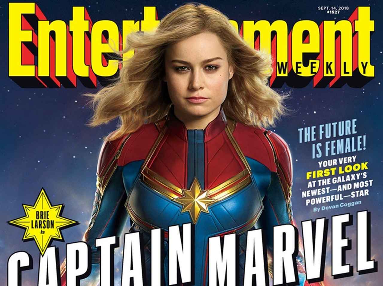 MCU期待の新キャラ『キャプテン・マーベル』のファーストルックがついにお披露目