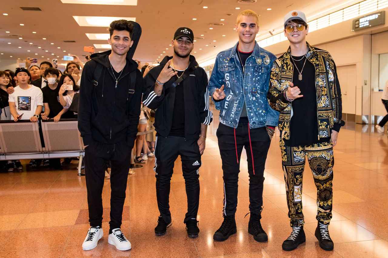 13億回超の新世代グループCNCOを100名超が羽田空港で出迎え!本日Mステ出演