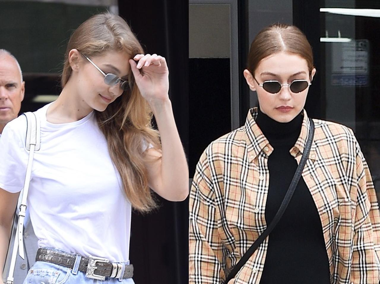 ジジ・ハディッド流、夏→秋のデニム着回しコーデ