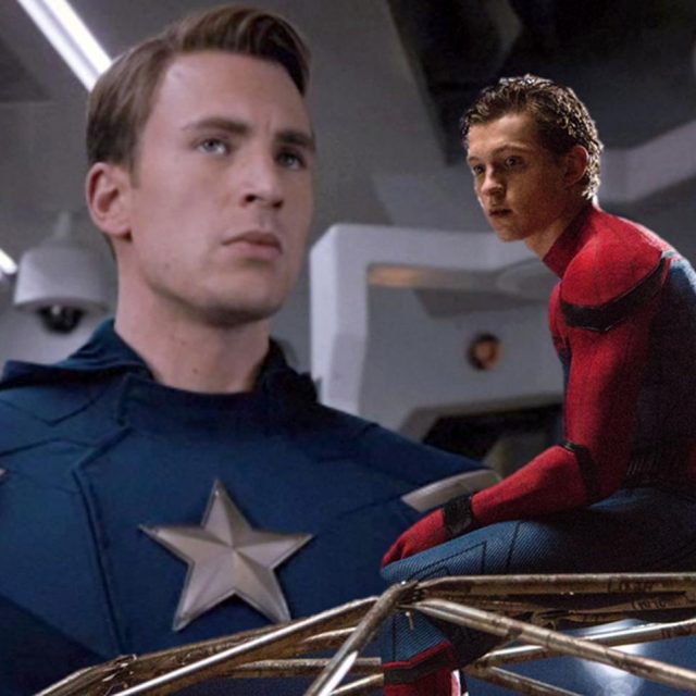 『スパイダーマン』の劇中にキャプテン・アメリカの「トラウマ」が映されていた