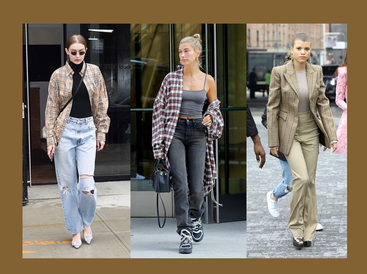 秋といったらチェック柄!海外セレブに学ぶ、チェック柄の着こなし集