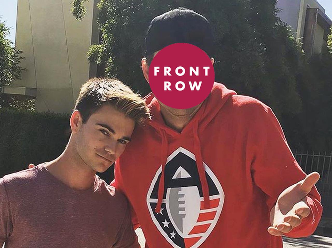 セレブが運転する車にはねられた青年、お詫びに記念写真撮ってもらう