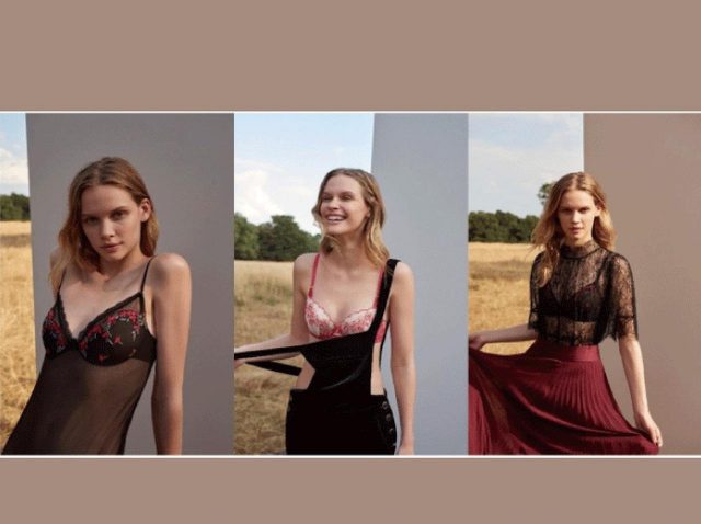 アモスタイル バイ トリンプより、“大人ハロウィン”におすすめシックな大人ランジェリー