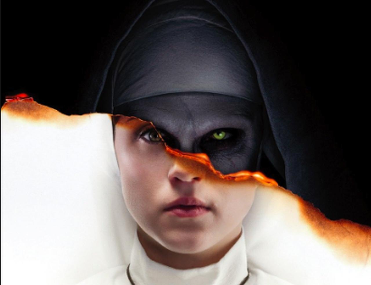 『死霊館のシスター』をイメージしたホラーメイクが本家より怖い