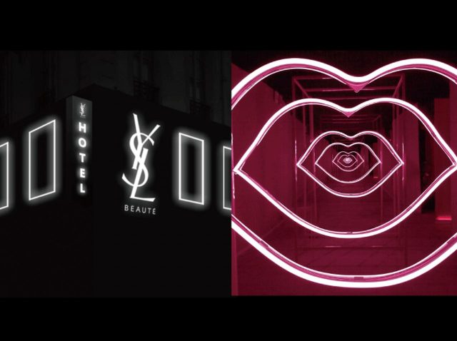 イヴ・サンローランBEAUTYがプロデュースするコンセプトホテルが2日間限定で表参道に出現！