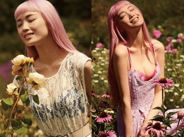 注目のモデル、フェルナンダ・リーがアモスタイルバイトリンプの新ビジュアルに