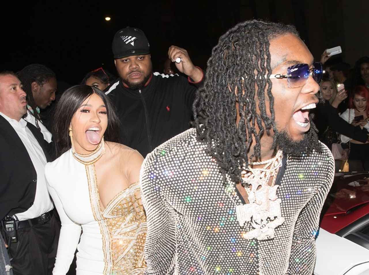 カーディ・B夫のオフセット、愛娘が可愛すぎて「顔面タトゥー」を入れる