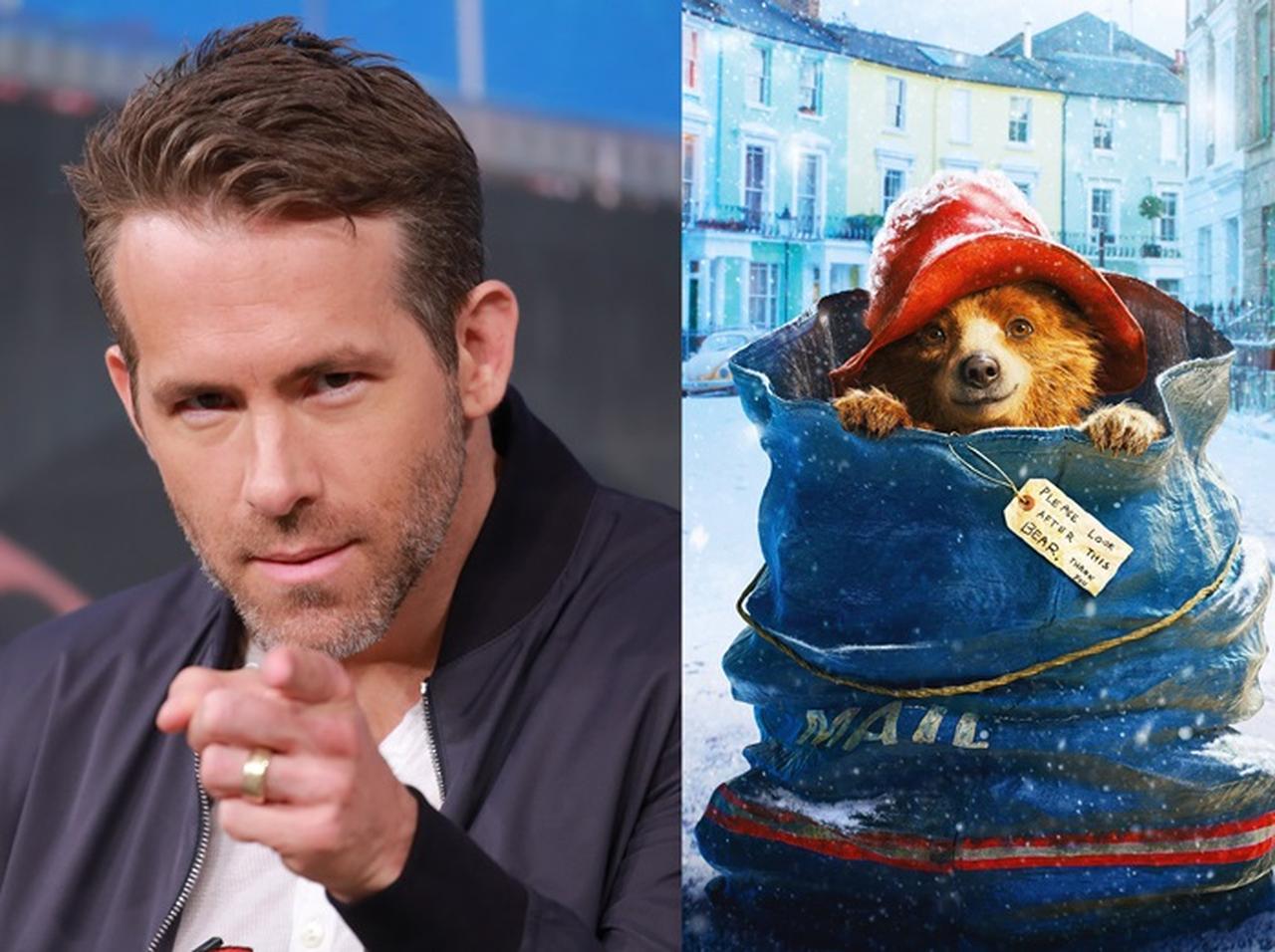 ライアン・レイノルズ、パディントンに宣戦布告!パディントンが返した一言とは?