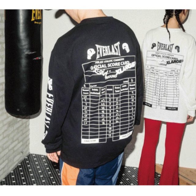 XLARGEとX-girl、EVERLASTとのコラボをリリース