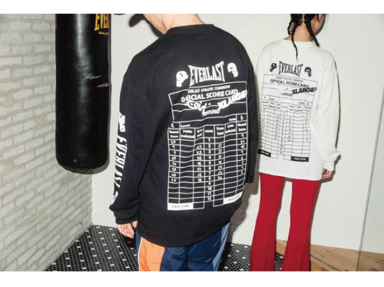 XLARGEとX-girl、EVERLASTとのコラボをリリース
