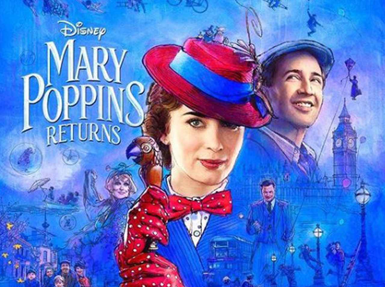 『メリー・ポピンズ』続編の最新予告が公開！胸高鳴る魔法や歌唱シーンもお披露目